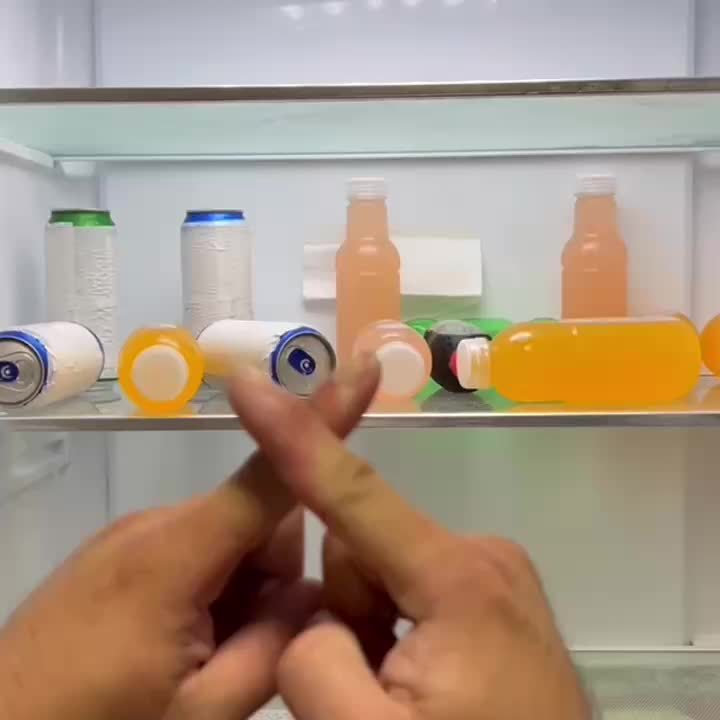 3/4/5-Piece Beverage Pusher Drink Dispenser – Refrigerator Bottle and Can Storage Box