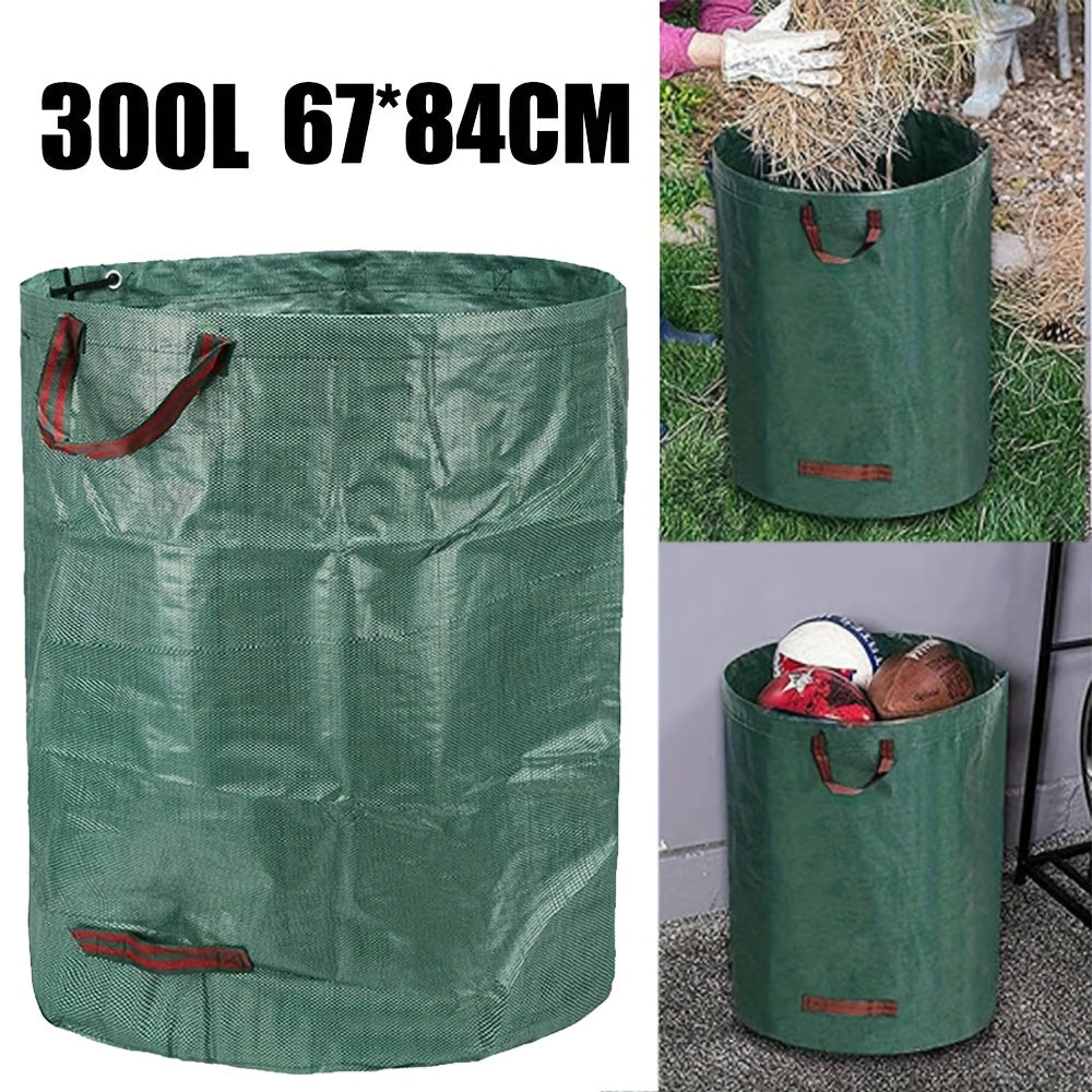 1x Heavy Duty Reusable Garden Bags, Garden 300LWith Handles