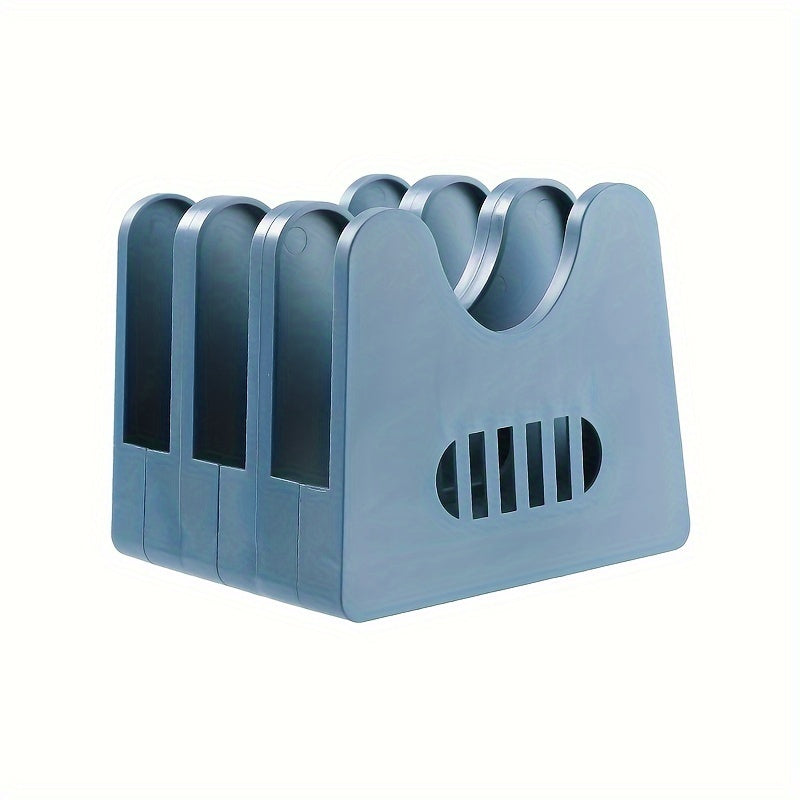 Rust-Proof ABS Kitchen Organizer – Spoon and Utensil Holder with Drainage and Pot Lid Rack