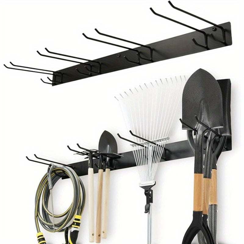 Garage Storage Tool Organizer – Heavy Duty Wall-Mount Rack for Shovels, Rakes & Garden Tools
