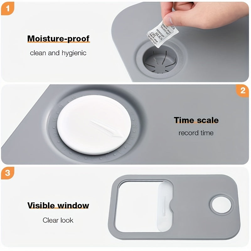 Laundry Pods Container – Large Capacity Holder with Sliding Lid for Laundry Room Organization