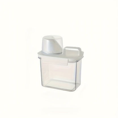 2pcs Large-Capacity Washing Powder Storage Box – Plastic Laundry Detergent & Household Storage Container