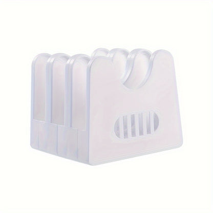 Rust-Proof ABS Kitchen Organizer – Spoon and Utensil Holder with Drainage and Pot Lid Rack