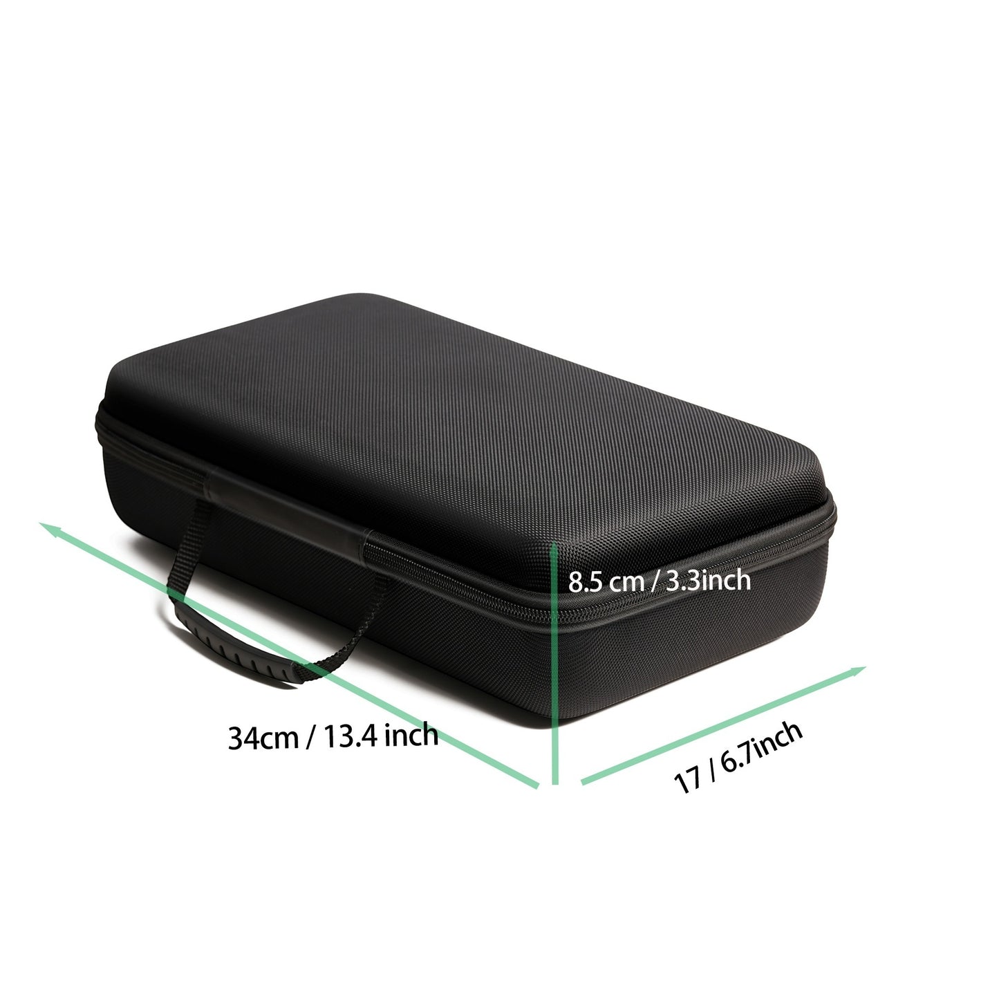 10-Slot Watch Storage Case – Travel-Ready Luxury Organizer with Hard Shell & Zipper