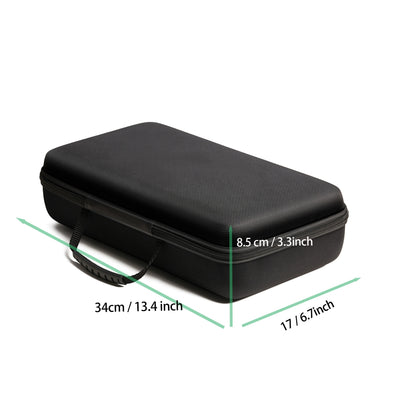 10-Slot Watch Storage Case – Travel-Ready Luxury Organizer with Hard Shell & Zipper