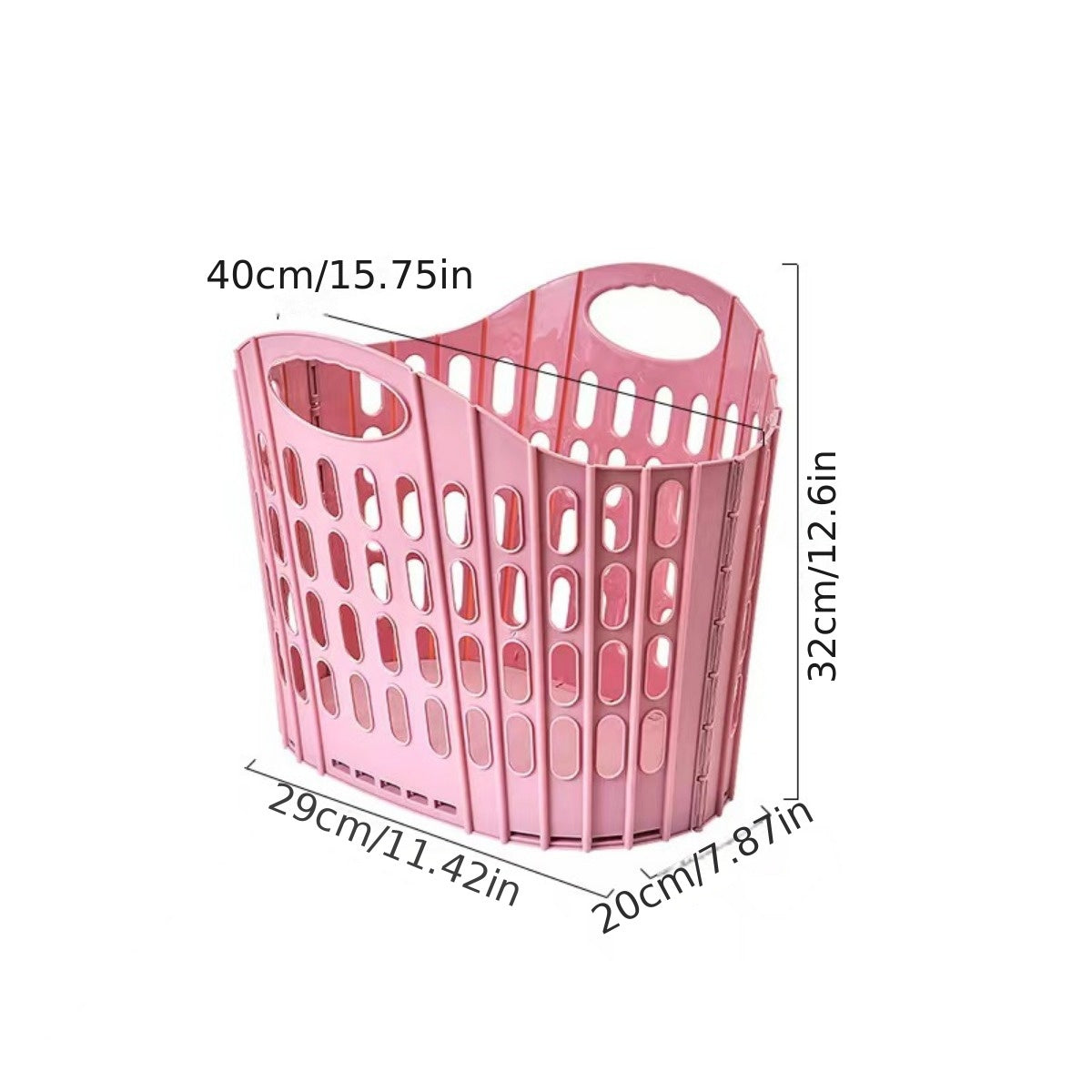 Modern Foldable Laundry Basket – Multi-Compartment Clothes Storage