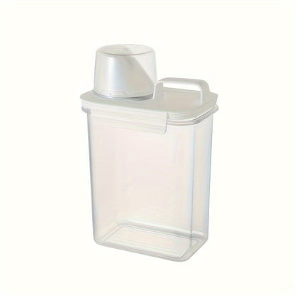 2pcs Large-Capacity Washing Powder Storage Box – Plastic Laundry Detergent & Household Storage Container