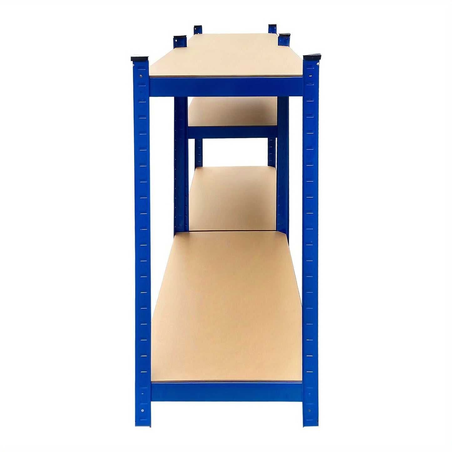 Heavy-Duty 5 Tier Blue Metal Garage Shelving Unit – 875kg Capacity Storage Rack for Home, Kitchen, Utility Room & Warehouse