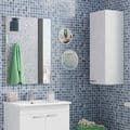 Milano Bathroom Wall Cupboard White Gloss